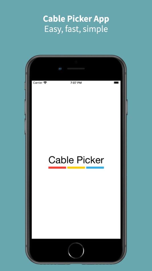 #1. Cable Picker (iOS) Podle: Batool Alsmadi