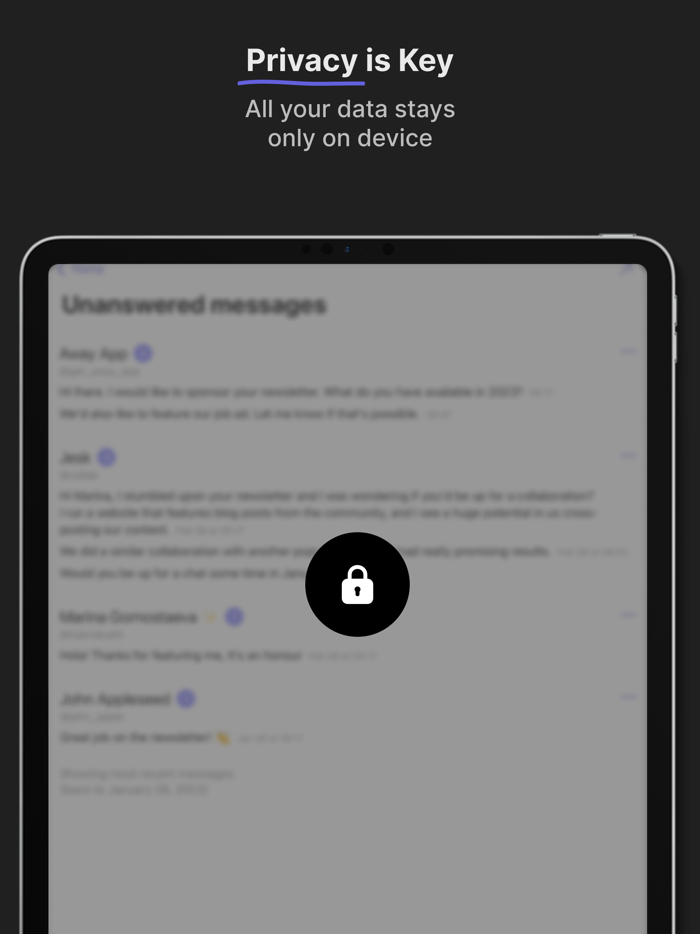 Away Dashboard for Twitter