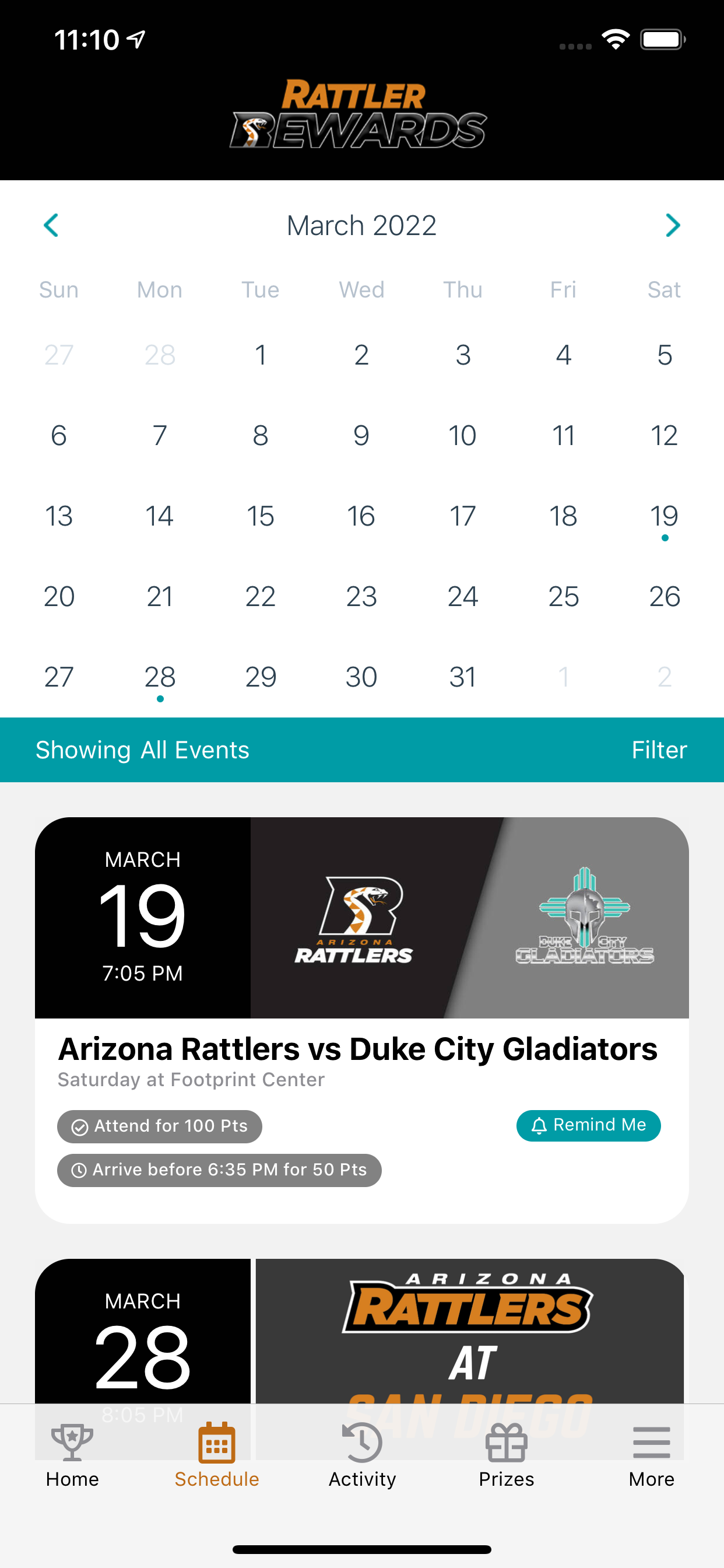 Rattler Rewards
