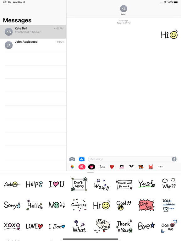 Screenshot #6 pour Quick phrases - stickers emoji