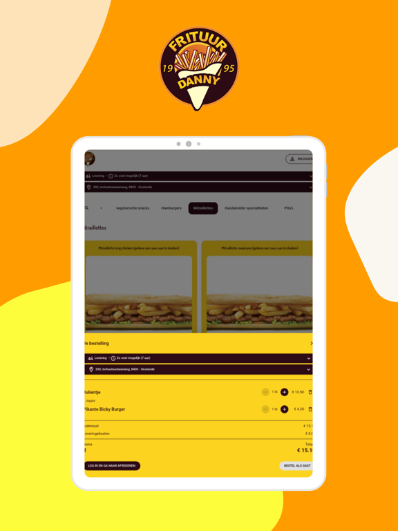 Screenshot #6 pour Frituur Danny Oostende