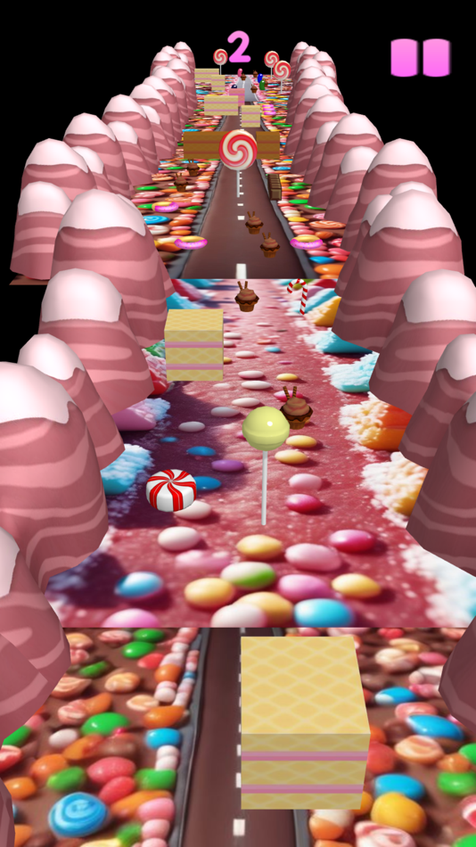 #5. Candy Route - Lite (iOS) Ved: Zen Pixel Studios Pty Ltd