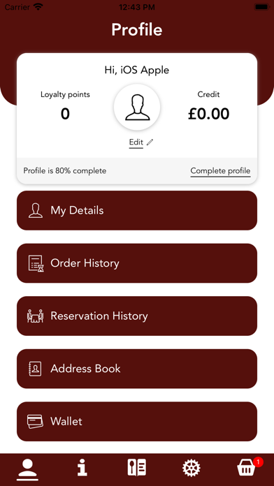 Saagar Tandoori Balti Screenshot