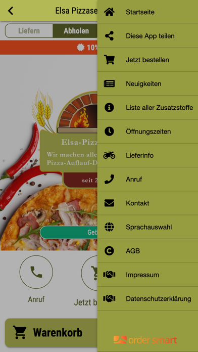Elsa Pizzaservice & Döner Screenshot