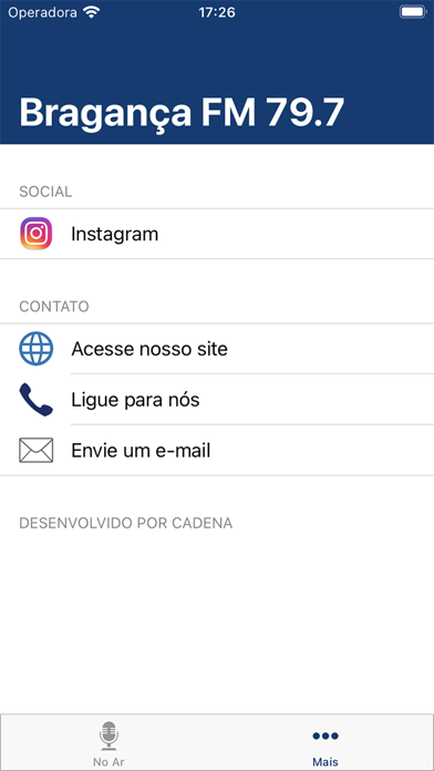 Bragança FM Screenshot
