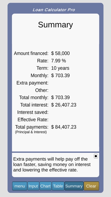 Loan Calculator% Pro screenshot-3