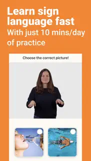 lingvano - learn sign language iphone screenshot 1