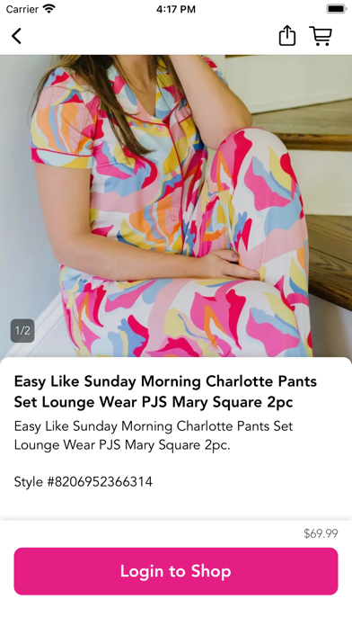 The Pink Pineapple Boutique Screenshot