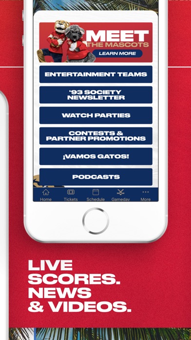Florida Panthers Screenshot 2 - AppWisp.com Florida Panthers Screenshot 2 - AppWisp.com