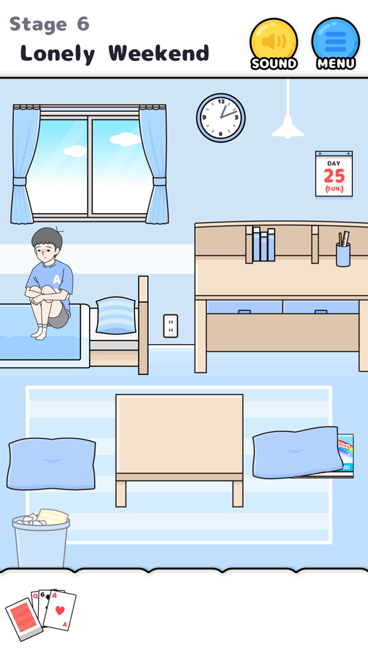 #5. Lonely Boy - Escape Game (iOS) Podle: GlobalGear Co. Ltd.