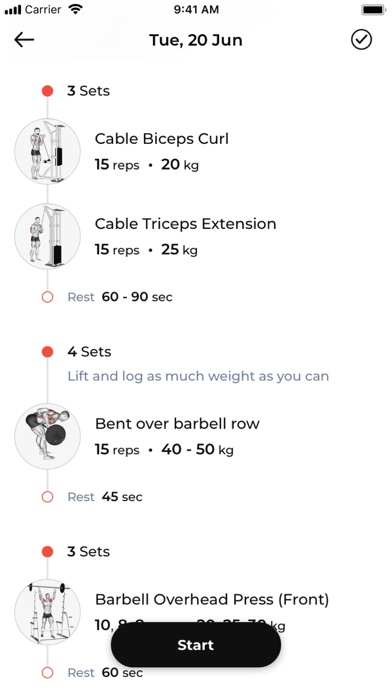 Afterburn Performance+ Screenshot