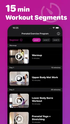Game screenshot Pregnancy Exercise Program apk