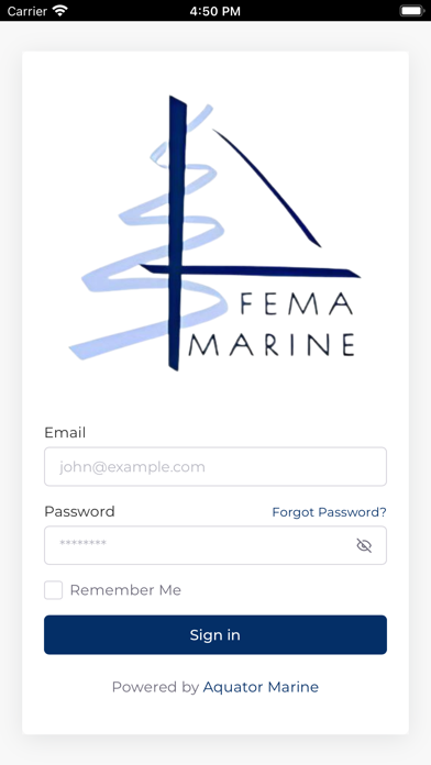 Fema Marine Screenshot