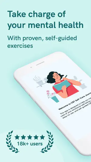 CBT Self-Care Journal screenshot 1