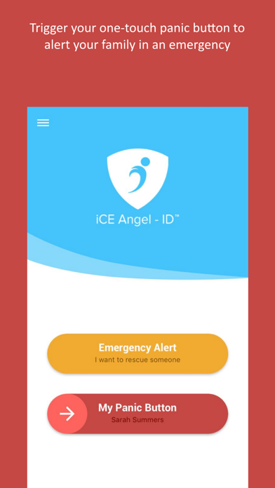iCE Angel – ID™ Emergency SOS Screenshot