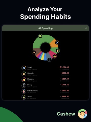 Cashew—Expense Budget Trackerのおすすめ画像5
