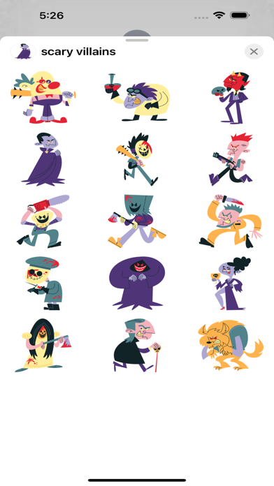 scary villains Screenshot