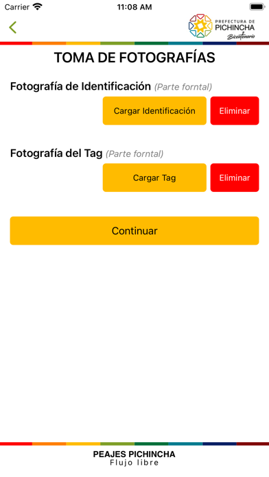 Peajes Pichincha Screenshot