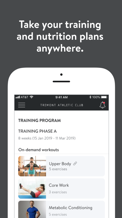 Tremont Athletic Screenshot