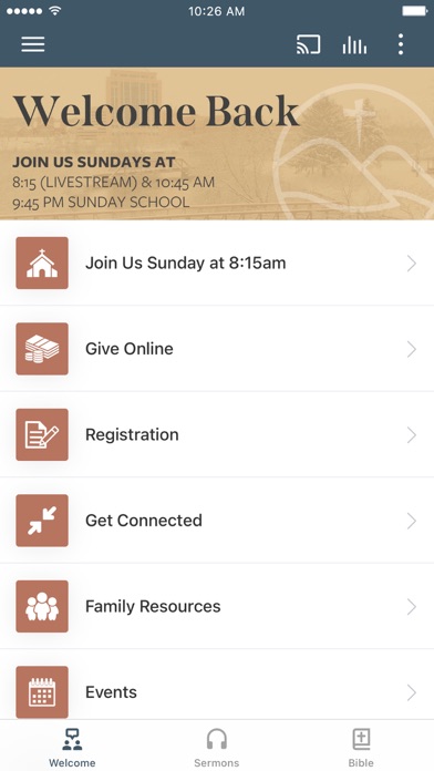 Restoration Church Wausau iPhone screenshot 1 - Education app