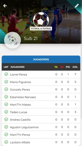 Game screenshot Faccma Futbol y Futsal apk