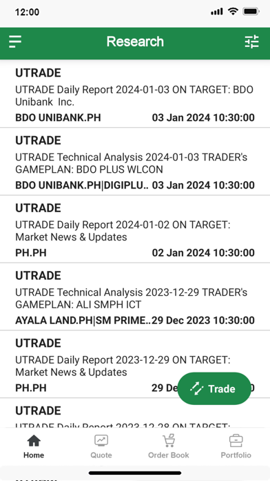 UTrade - Philippines Screenshot