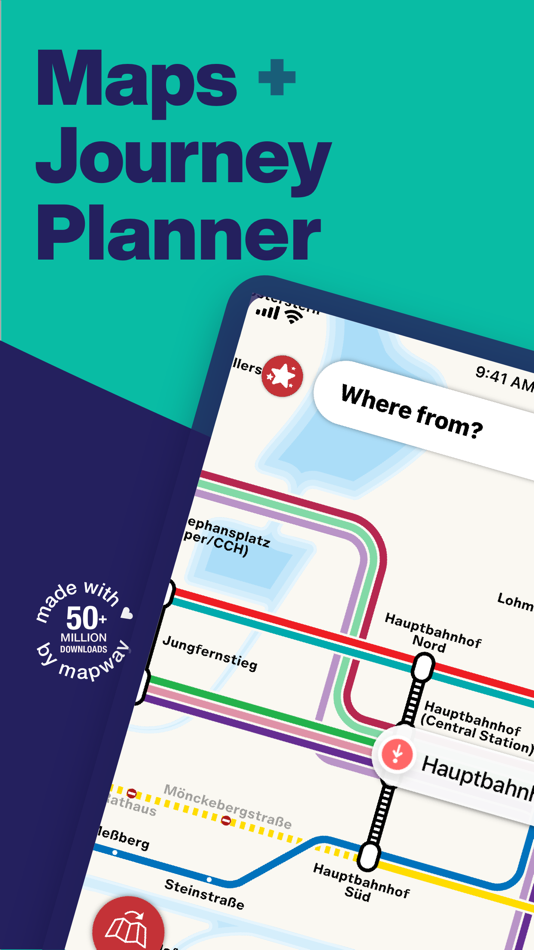 Hamburg Metro - Map & Route - 4.0.1 - (iOS)