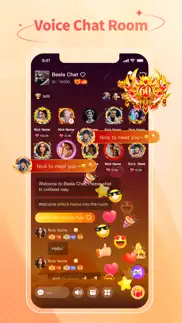 beela chat -voice chat rooms iphone screenshot 1