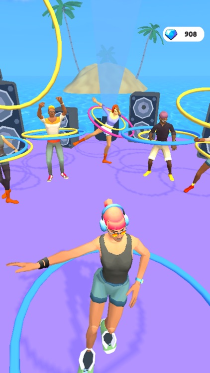 Hula Hoop Race