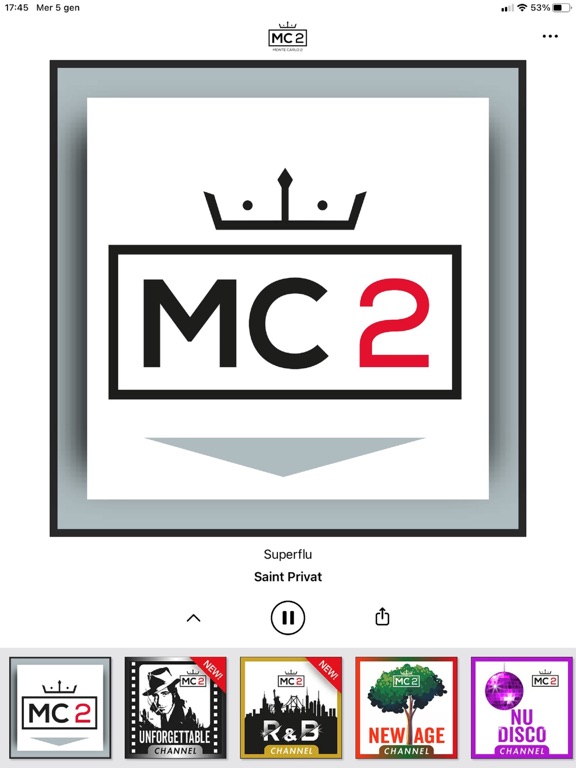 Screenshot #4 pour MC2 Radio