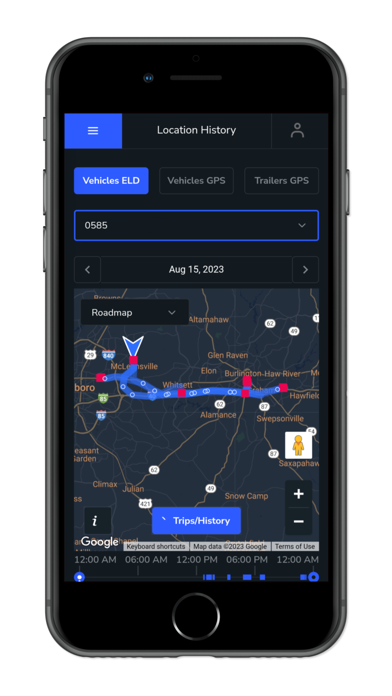 Optima ELD Fleet Screenshot