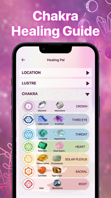 Healing Pal:Crystal Identifier Screenshot