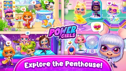 Power Girls - Fantastic Heroes Screenshot