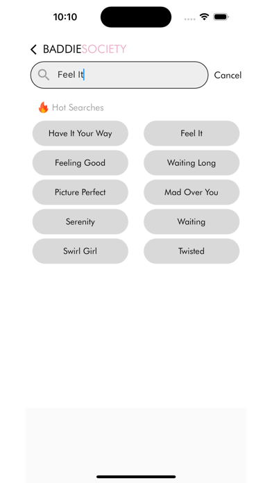 BaddieSociety iPhone screenshot 9 - Shopping app