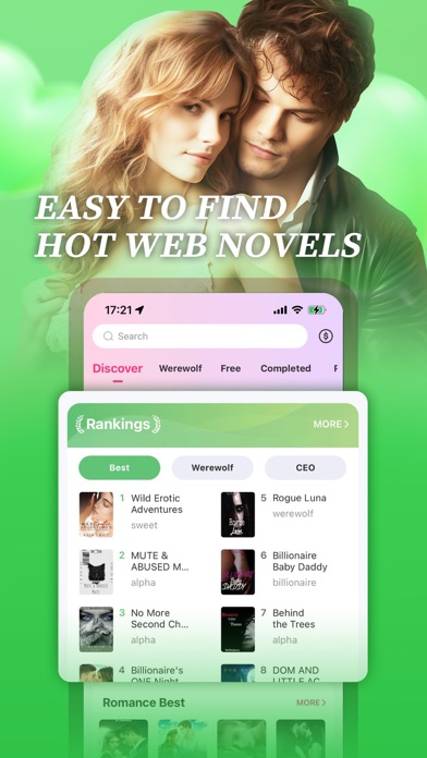FavorNovel - Story Web Novels Screenshot
