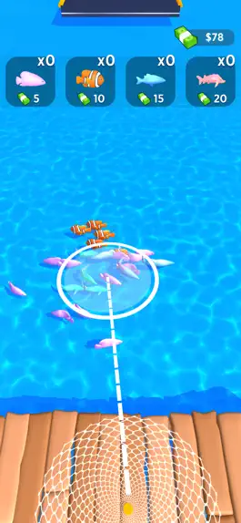 Game screenshot Net Fishing Run apk