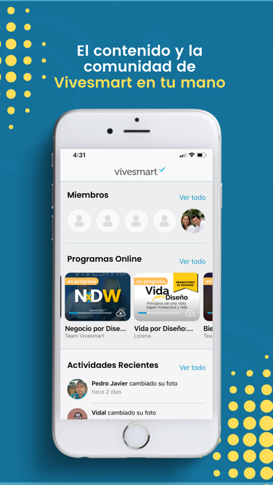 Vivesmart Academy Screenshot