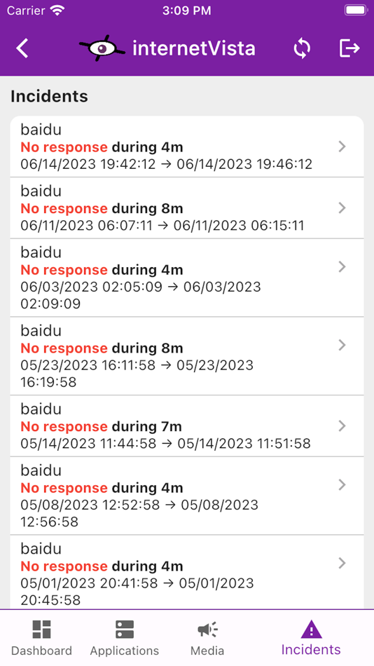 #4. internetVista monitoring (iOS) 由: InternetVista SA