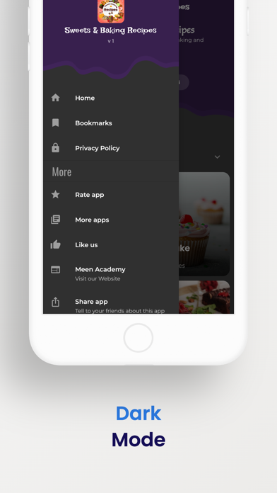 Sweet & Baking Recipes Offline Screenshot