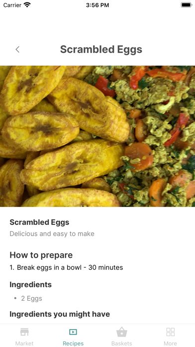 akaani - everything food Screenshot