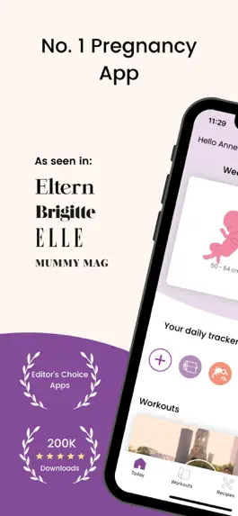 Game screenshot Keleya: Pregnancy App + Yoga mod apk
