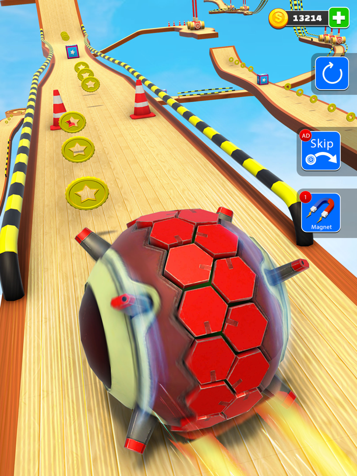 Rolling Sky Balls 3D Game