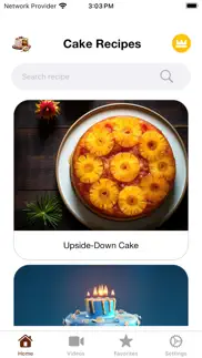 cake recipes offline iphone screenshot 3