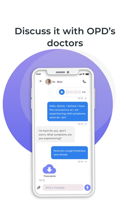 OPD - Chat with a doctor screenshot-6