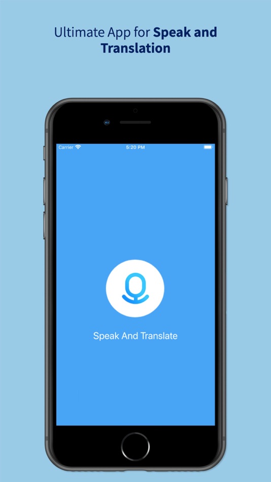 #1. Speak and Translate App (iOS) 由: Yogesh Rathod