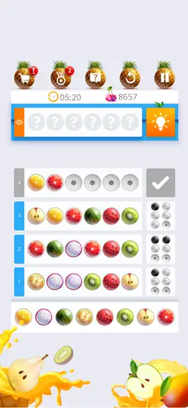 Game screenshot Code Breaker : Fruits edition apk