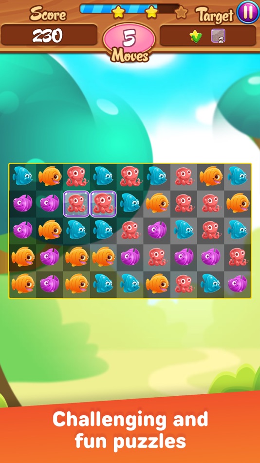 #5. Save The Fish: Rescue Pull Pin (iOS) 由: BULU APPS S.L.