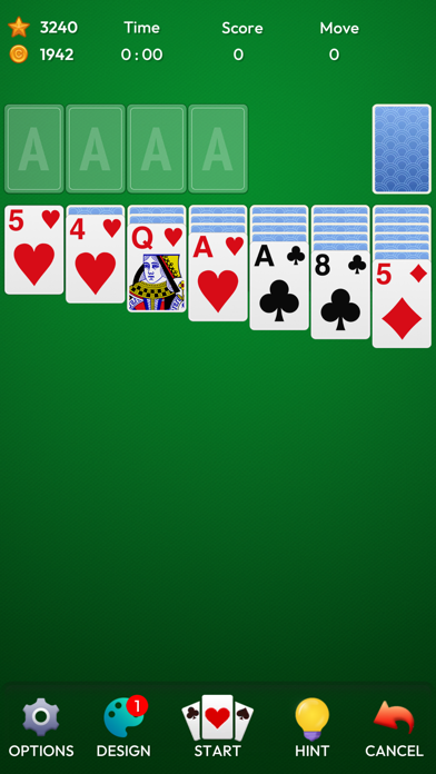 Solitaire Klondike Play Screenshot