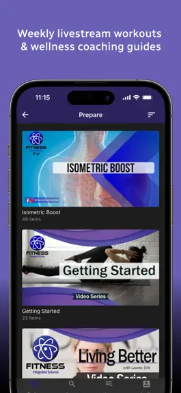 Game screenshot Fitness Integrated Science TV hack