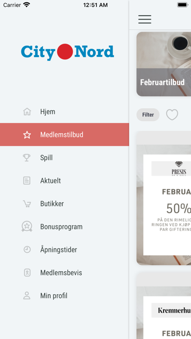 Screenshot #2 pour City Nord Fordelsklubb